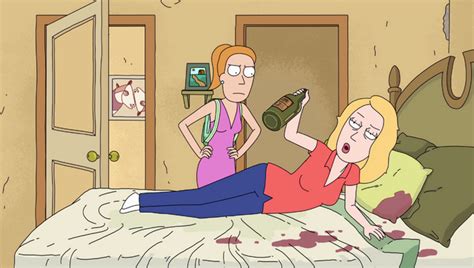 Image S2e4 Drunk Bethpng Rick And Morty Wiki Fandom Powered By Wikia