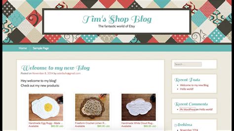 How To Start An Etsy Blog In 10 Minutes The Fastest Etsy Blog Video