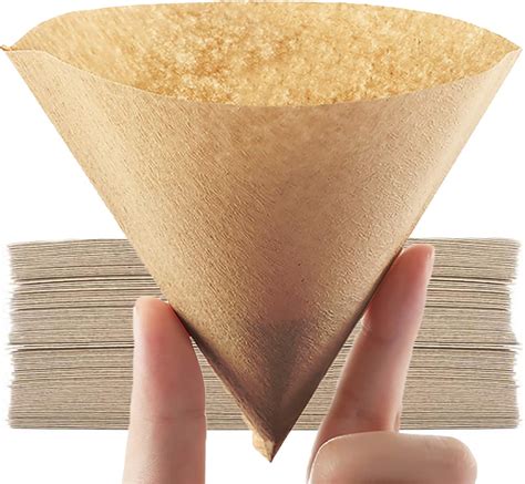Cone Coffee Filter 1 Disposable Coffee Filter Paper Natural Brown