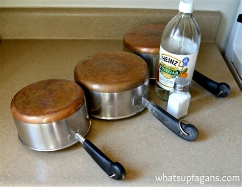 copper clean pots vinegar salt cleaning bottoms easy hacks natural whatsupfagans brown dirty way instructions nobiggie