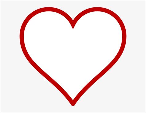 Big Heart Shape Template PNG Image | Transparent PNG Free Download on SeekPNG