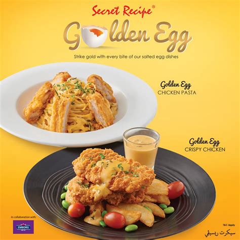 Whatever one chooses from their menu comes bravo and tasty. Secret Recipe Golden Egg Menu Nov 2019 - CouponMalaysia.com