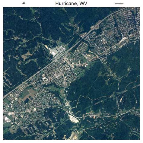 Aerial Photography Map Of Hurricane Wv West Virginia