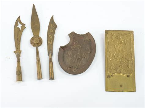 Wwi Trench Art Group Online Gun Auction