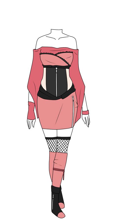Adoptable Outfit Closed Ninja Outfit Fashion Design Drawings