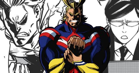 My Hero Academia Flashback Explores How All Might Worked With Nighteye