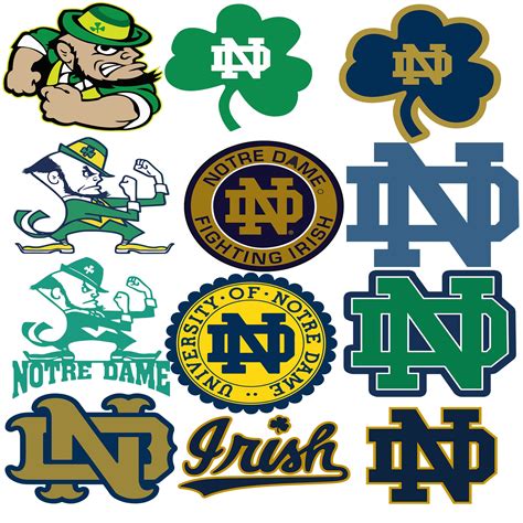 Notre Dame Svg Notre Dame Logo Ncaa Fighting Irish Svg Svg Png Dxf
