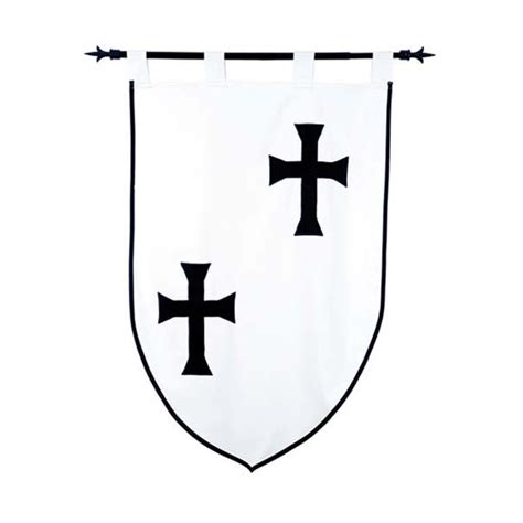 Teutonic Order Banner Double Faced