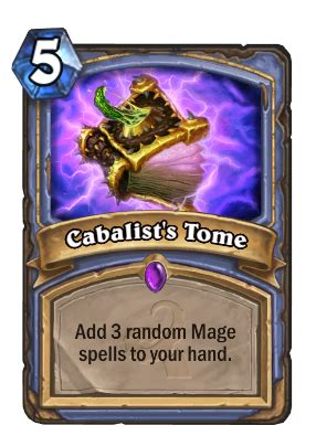 Cabalist's Tome - Hearthstone Wiki