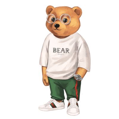 I was going for a gangsta care bear. Pin by Thawhtoozaw on T shirt | Teddy bear drawing, Bear illustration, Bear drawing