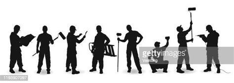 Maintenance Man Silhouette Photos And Premium High Res Pictures Getty
