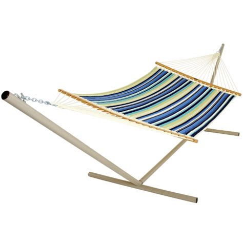 Beaches Stripe Large Quilted Fabric Hammock Pawleys Island