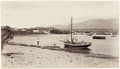 Pembroke Lake Wanaka 1870 1880s Wanaka Lake By Burton Brothers Studio