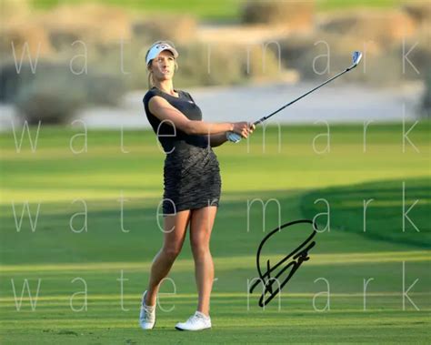 Paige Spiranac Golfer Signed Sexy Hot X Photo Poster Picture