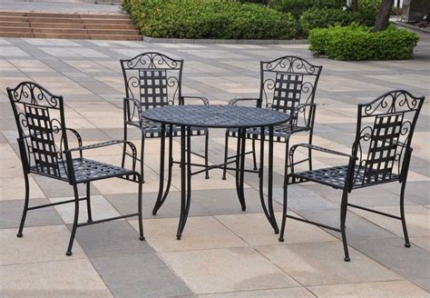 For our wrought iron patio furniture we use galvanized parts for the mesh, u channel, foot glides, adjustment bars, and other key areas prone to rust. 13 Awesome Wrought Iron Furniture Products Online ...