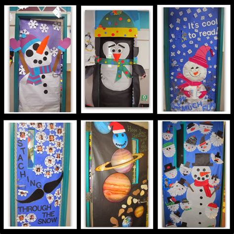 We've found simple, inexpensive ways to. Winter Themed Decorated Classroom Doors | Classroom wall ...