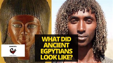 What Did Ancient Egyptians Look Like Ancient Egyptians African
