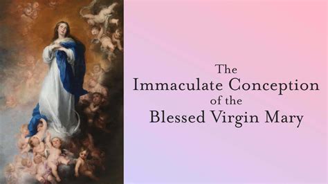 Download Immaculate Conception Poster With Mary Wallpaper