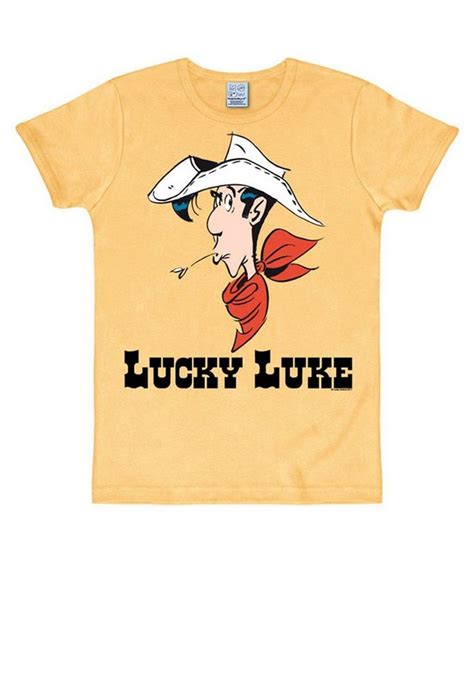 Logoshirt T Shirt Mit Lässigem Retro Print Lucky Luke Online Kaufen Otto