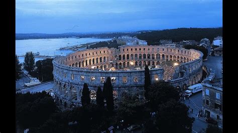 Pula And The Roman Amphitheatre The Capital Of Istria Hd Youtube