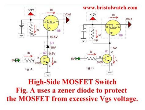 More Power Mosfet H Bridge Circuit Examples