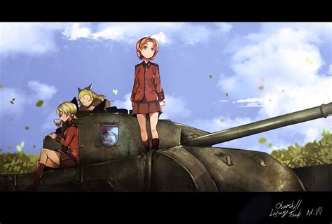 Darjeeling Girls Und Panzer Drawn By Orange Sal My XXX Hot Girl