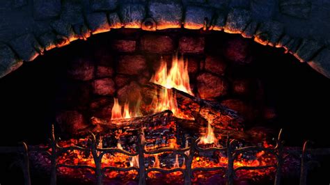 Fireplace 3d Screensaver Youtube