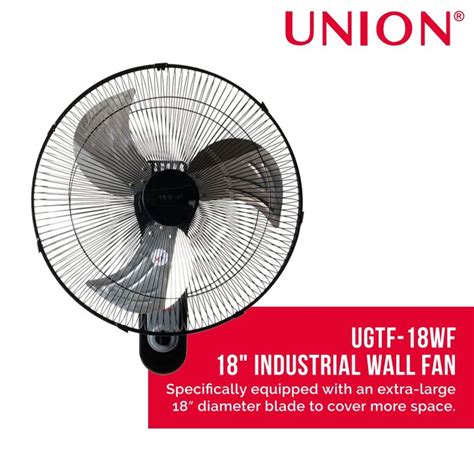 Union 18 Industrial Wall Fan Ugtf 18wf Lazada Ph