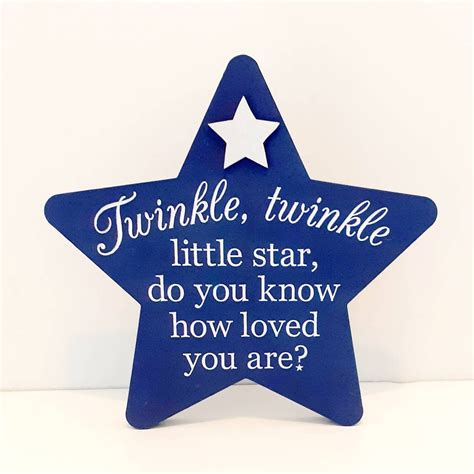 twinkle twinkle  star nursery decoration  baby gift etsy