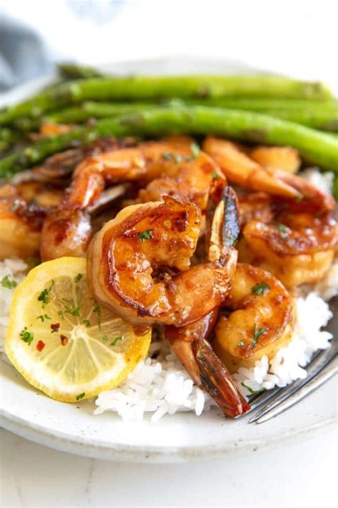 Honey Garlic Shrimp The Forked Spoon