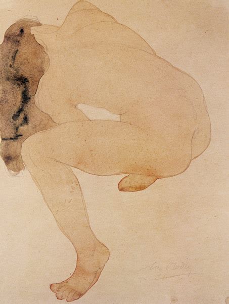 Seated Nude Bending Over Posters Prints By Auguste Rodin My XXX Hot Girl