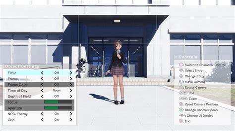 Photo Mode Blue Reflection Second Light Official Web Manual