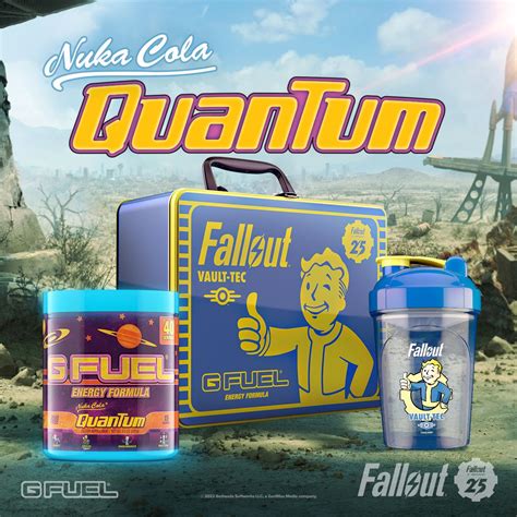 G Fuel Celebrates 25 Years Of “fallout” With New Flavor G Fuel Nuka C