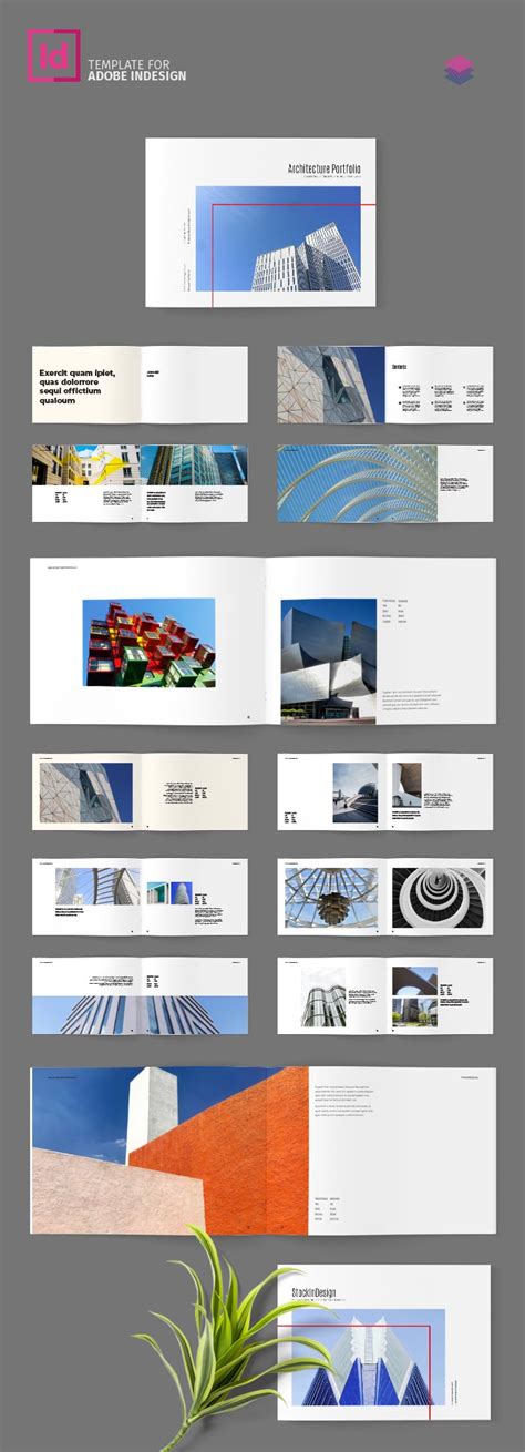 Landscape architecture (ma) year 2: Architecture Portfolio Landscape Template - StockInDesign ...
