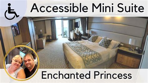 Enchanted Princess Wheelchair Accessible Mini Suite Cabin Room A432
