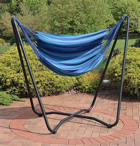 Adds special charm to your patio, garden, yard, deck and porch. Hanging Rope Hammock Chair with Stand - A Thrifty Mom ...