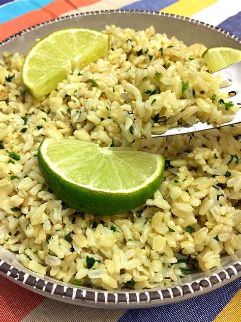 Add remaining 1 tablespoon lime juice and cilantro; Chipotle Cilantro Lime Rice (White Or Brown) Copycat Recipe - Melanie Cooks