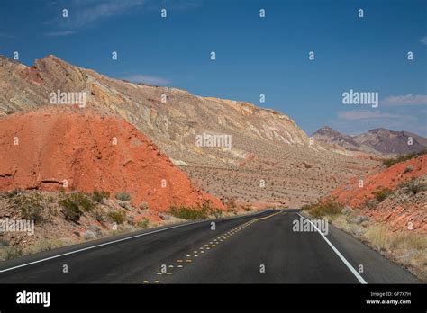 Las Vegas Nevada The Northshore Road In Lake Mead National