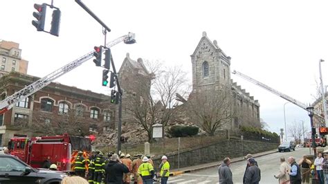 Church Collapses In Downtown New London Connecticut Youtube
