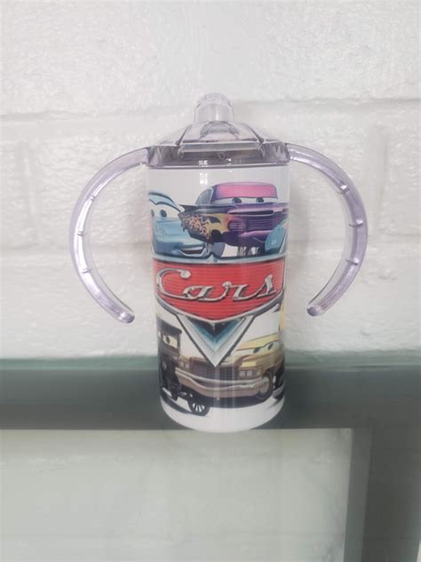 Cars Sippy Cup Etsy