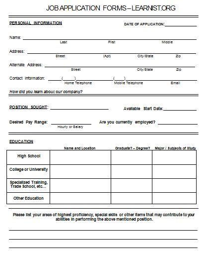 You can submit your application, filling in the form below. 19 best images about college application form on Pinterest ...