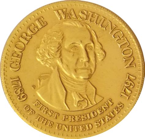 Token Shells Presidential Coin Game George Washington Tokens