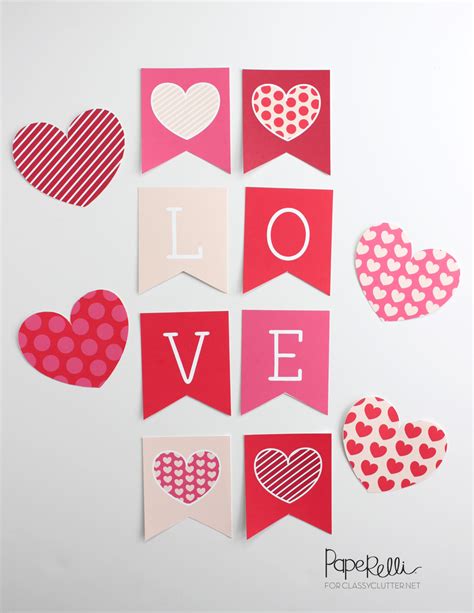 Free Valentine Decorations Printables Free Printable Templates