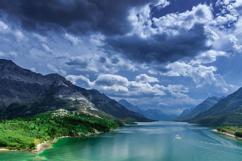 Waterton Lakes National Park Canada Matt Roe Hd Wallpaper