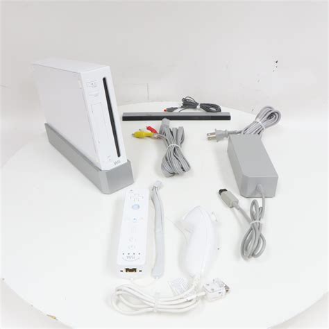 Nintendo Wii Rvl 001 Home Video Game Console White 6303