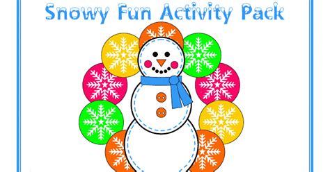 Craftdrawer Crafts Free Winter Fun Activity Pack And Holiday Printables