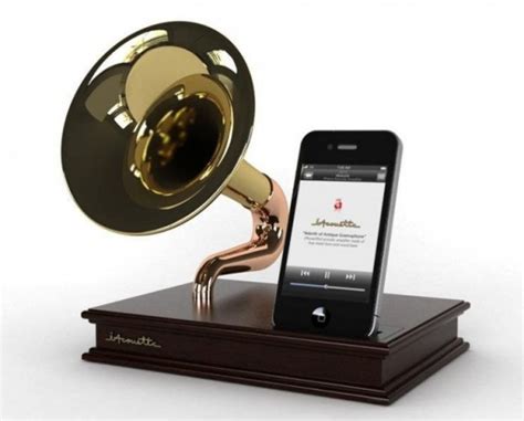 Gramophone Iphone Docksmital Online