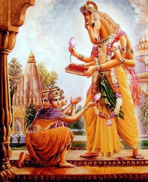 Hyagreevas Daughter Hindu Gods Hindu Deities Lord Vishnu