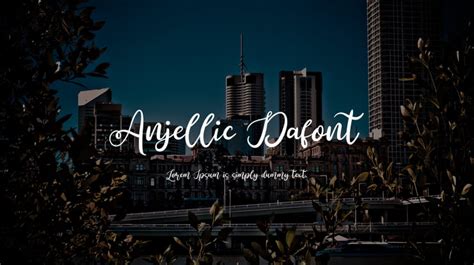 Anjellic Dafont Font Download Free For Desktop And Webfont