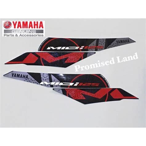 Yamaha Mio I 125 Body Cover Graphicdecals Originalgenuine Shopee